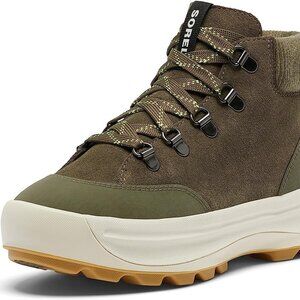 Sorel Women's ONA 503 Hiker Shoes - Stone Green, Light Bisque - Size 8.5